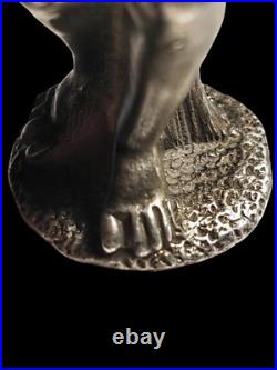 Cachet en Argent Angelot Debout Poinçon Minerve Cachet en Argent Angelot Debout Poinçon Minerve