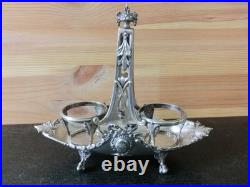 Cardeilhac Monture De Serviteur Argent Massif Poincon Minerve
