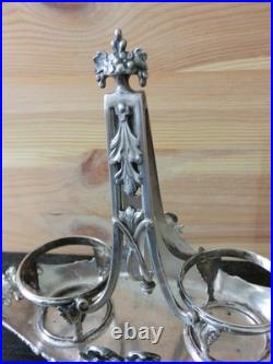 Cardeilhac Monture De Serviteur Argent Massif Poincon Minerve