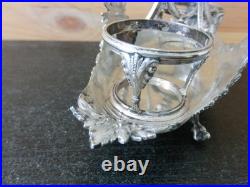 Cardeilhac Monture De Serviteur Argent Massif Poincon Minerve