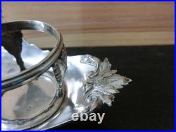 Cardeilhac Monture De Serviteur Argent Massif Poincon Minerve