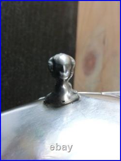 Cardeilhac Monture De Serviteur Argent Massif Poincon Minerve