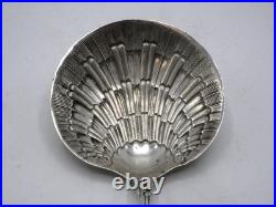 Caron Pelle A Fraises En Argent Massif Poincon Minerve Decor Louis XV