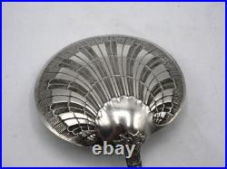 Caron Pelle A Fraises En Argent Massif Poincon Minerve Decor Louis XV