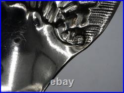 Caron Pelle A Fraises En Argent Massif Poincon Minerve Decor Louis XV