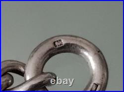 Chaine Argent Massif de Montre à Gousset Poinçon Lion Passant Fin XVIII ème