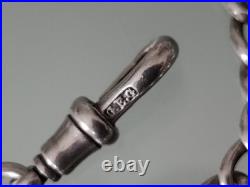 Chaine Argent Massif de Montre à Gousset Poinçon Lion Passant Fin XVIII ème