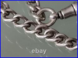 Chaine Argent Massif de Montre à Gousset Poinçon Lion Passant Fin XVIII ème