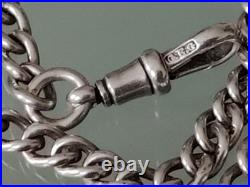 Chaine Argent Massif de Montre à Gousset Poinçon Lion Passant Fin XVIII ème