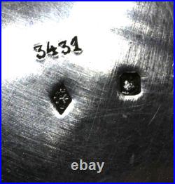 Christofle Rare Coupe En Argent Massif Poincon Minerve 1 Er Titre Art Nouveau