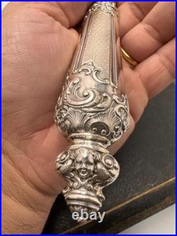 Coffret de service à poisson en argent massif poinçon Minerve