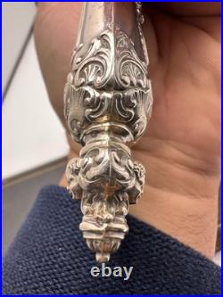 Coffret de service à poisson en argent massif poinçon Minerve