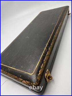 Coffret de service à poisson en argent massif poinçon Minerve