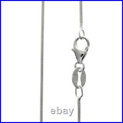 Collier Chaîne Serpent Argent Massif 925 Poinçon Italie Grossiste