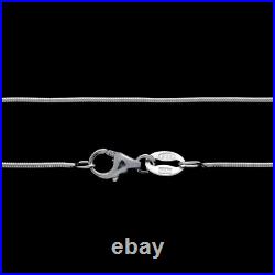 Collier Chaîne Serpent Argent Massif 925 Poinçon Italie Grossiste