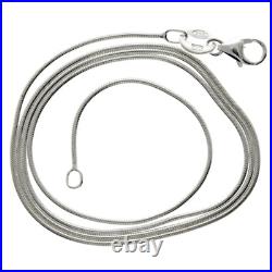 Collier Chaîne Serpent Argent Massif 925 Poinçon Italie Grossiste