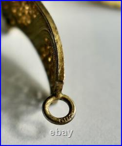 Collier Filigrane Argent Massif Vermeil Poinçon 800 Berbère Ethnique