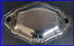 Corbeille en Argent Massif Poinçons titre Crabe et G. H. XIXÈME/ 372g