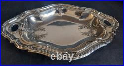 Corbeille en Argent Massif Poinçons titre Crabe et G. H. XIXÈME/ 372g