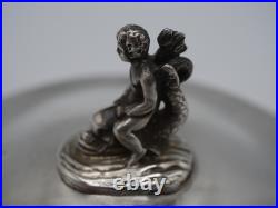 Coucercle En Argent Massif Poincon Vieillard Paris 1819 Armoiries Dauphin