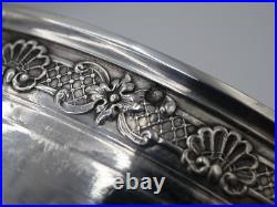 Coupe En Argent Massif Poincon Minerve 1 Er Titre Et Cristal