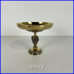 Coupe Tazza argent minerve vermeil, XIXème Neo Renaissance poinçon à déchiffrer
