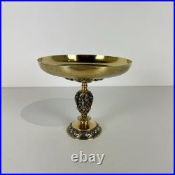 Coupe Tazza argent minerve vermeil, XIXème Neo Renaissance poinçon à déchiffrer