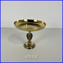 Coupe Tazza argent minerve vermeil, XIXème Neo Renaissance poinçon à déchiffrer