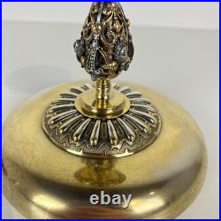 Coupe Tazza argent minerve vermeil, XIXème Neo Renaissance poinçon à déchiffrer