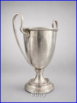 Coupe de récompense ancienne en argent massif Poinçons anglais 1928 Coupe de récompense ancienne en argent massif Poinçons anglais 1928