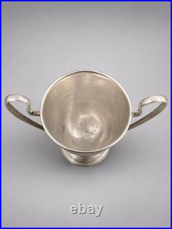 Coupe de récompense ancienne en argent massif Poinçons anglais 1928