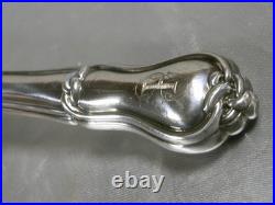 Couteau De Table A Fruit Lame Manche Argent Massif Poinçon Minerve Knife