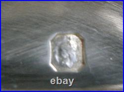 Couteau De Table A Fruit Lame Manche Argent Massif Poinçon Minerve Knife