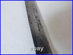 Couteau argent massif XVIIIeme crosse France Flandres poinçon