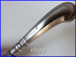 Couteau argent massif XVIIIeme crosse France Flandres poinçon