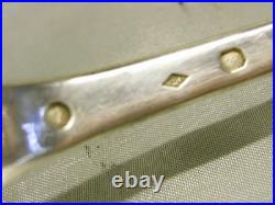 Couvert Cuillère Argent Massif Poinçon Vieillard Silver Uni Plat Spoon