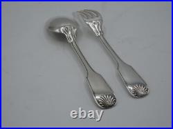 Couvert De Bapteme Argent Massif Origine France Poincon Minerve Coquille