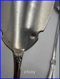 Couvert De Service A Salade Argent Massif Poincon Minerve 1 Er Titre