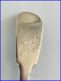 Couvert en argent massif (poinçon de Jurande Angers, 1762) modèle uniplat, 958e