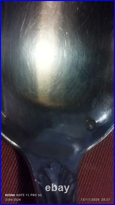 Couverts Décors Empire ARGENT MASSIF POINCONS Minerve 140grs