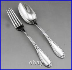 Couverts En Argent Massif Poinçon Minerve 1er titre époque XIXème poids 100 G