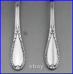 Couverts En Argent Massif Poinçon Minerve 1er titre époque XIXème poids 100 G