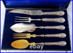 Couverts de service style Louis XVI argent massif poinçon Minerve Couverts de service style Louis XVI argent massif poinçon Minerve