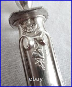 Couverts de service style Louis XVI argent massif poinçon Minerve Couverts de service style Louis XVI argent massif poinçon Minerve