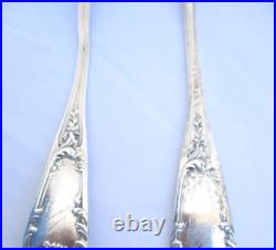 Couverts enfant argent massif cuillere argent fourchette argent poinçon minerve