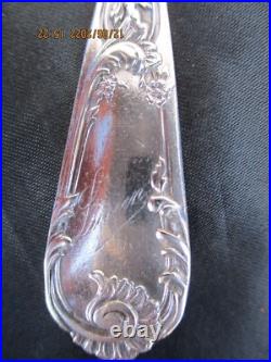 Couverts enfant argent massif cuillere argent fourchette argent poinçon minerve