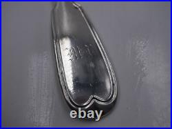 Cuillere A Ragout En Argent Massif Poincon Minerve Epoque 19 Eme Strasbourg