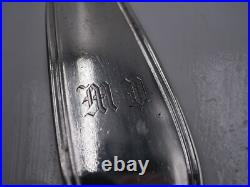 Cuillere A Ragout En Argent Massif Poincon Minerve Epoque 19 Eme Strasbourg