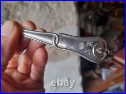 Cuillère À Saupoudrer En Argent Massif Poinçons À Identifier Longueur 20,5cm