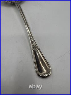 Cuillere A Sucre Saupoudreuse Argent Massif Poincon Minerve Armoiries